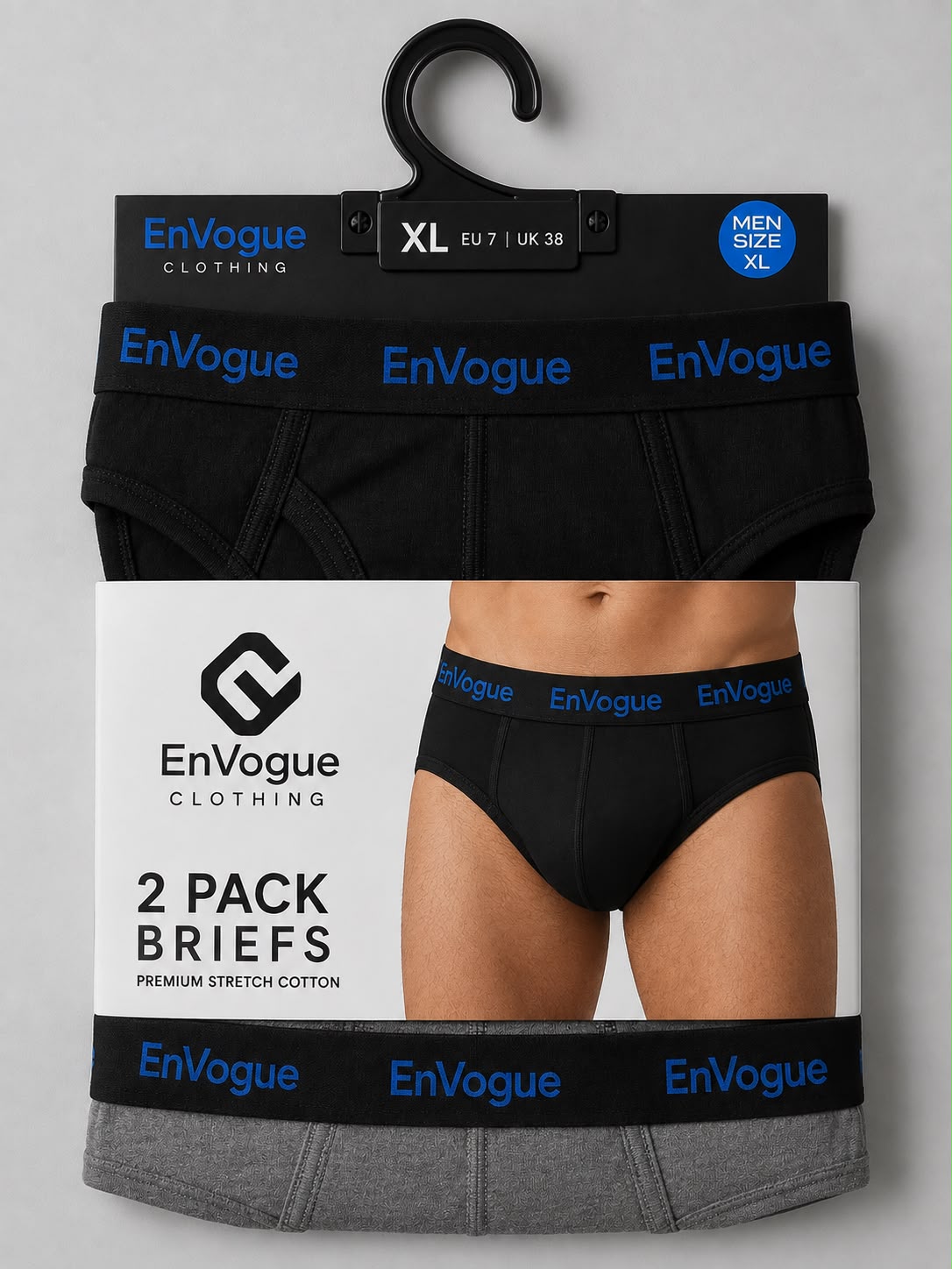 Men's Brief – 2 Pack wholesale Men product by EnVogue Clothing