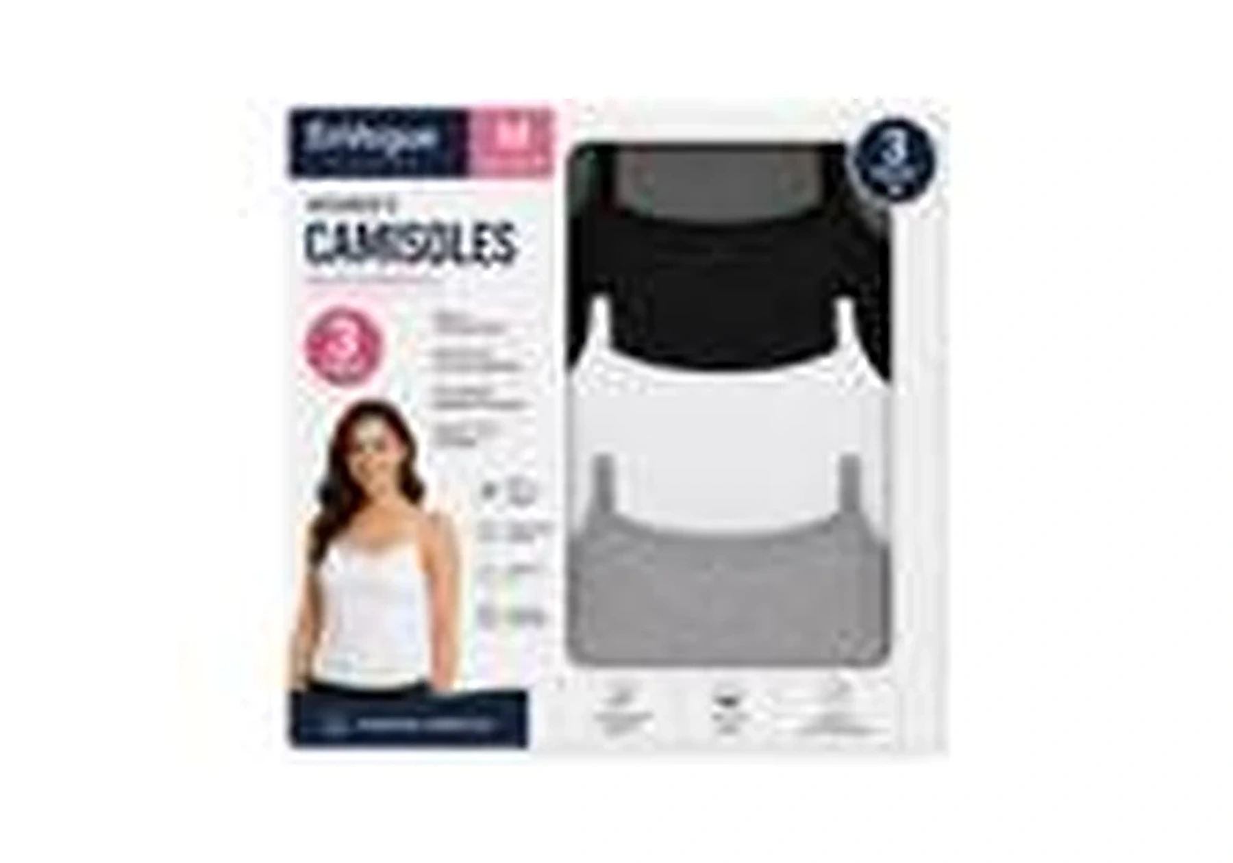 Women's Camisoles – 3 Pack wholesale product image by EnVogue Clothing